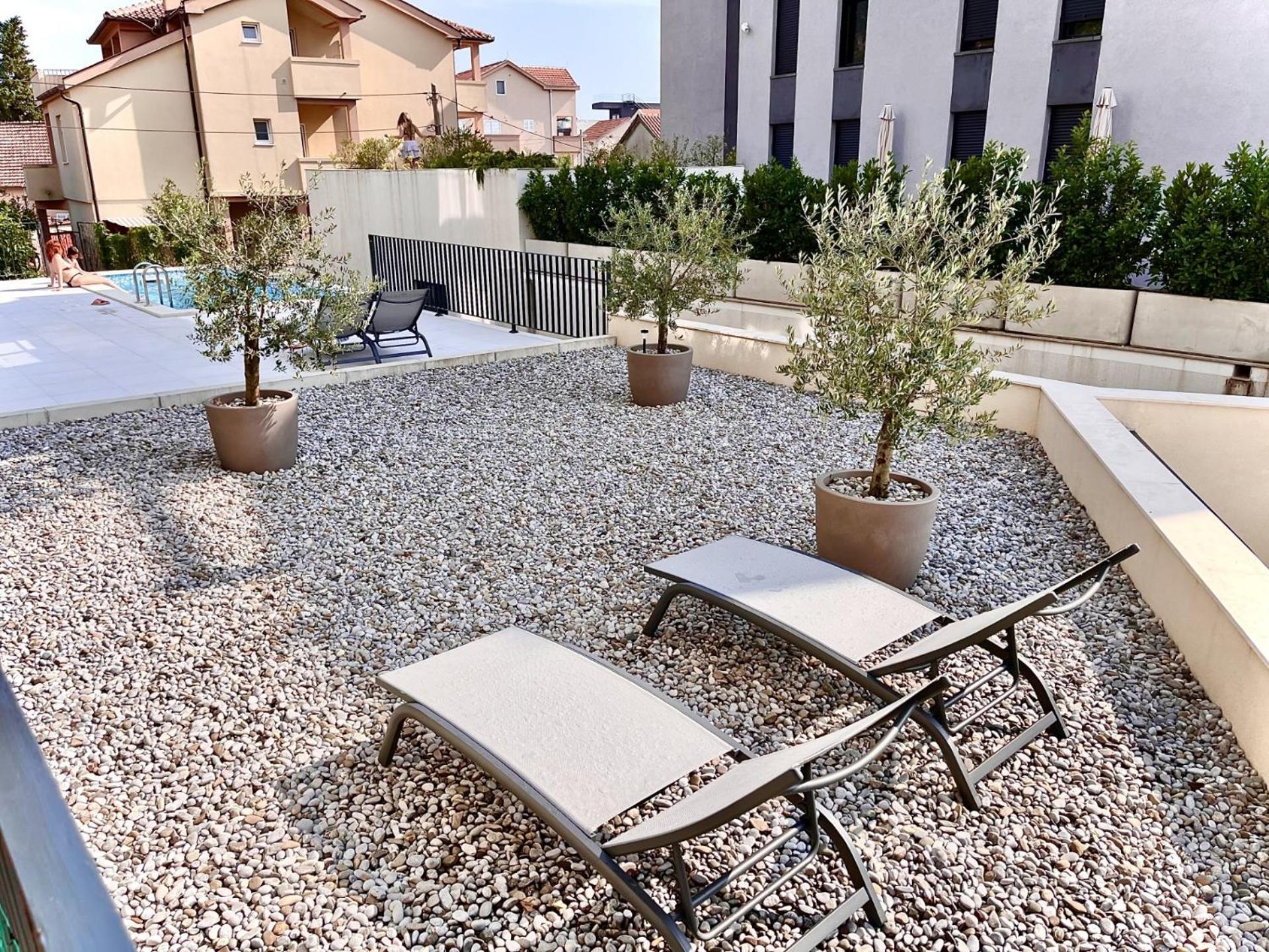 Fides Stylish Apartments Tivat With Pool Esterno foto